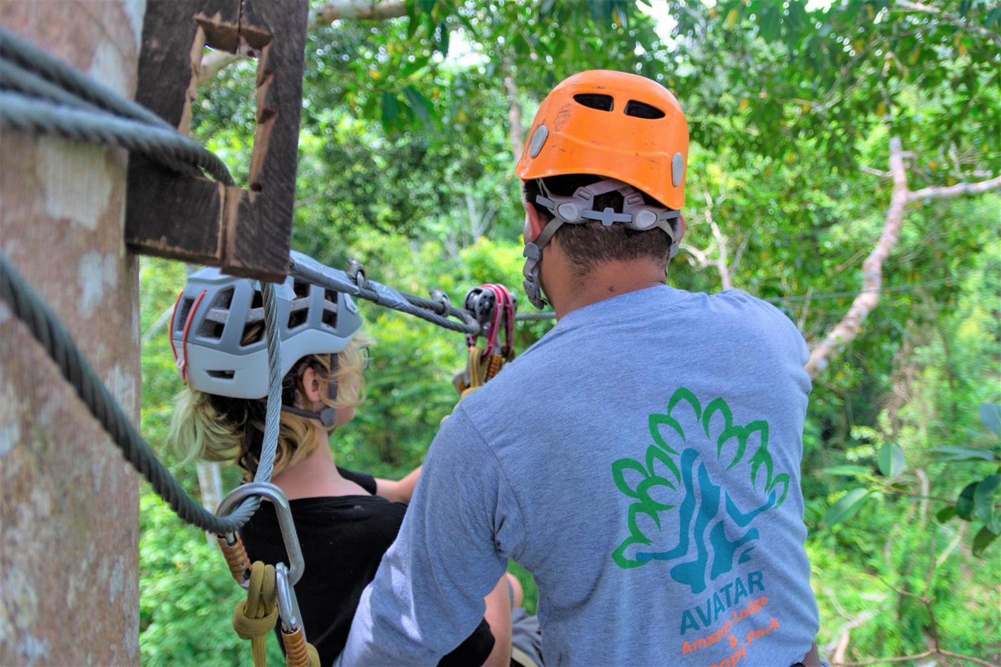 Avatar Amazon Lodge & Canopy Park Santa Teresa  Exteriör bild